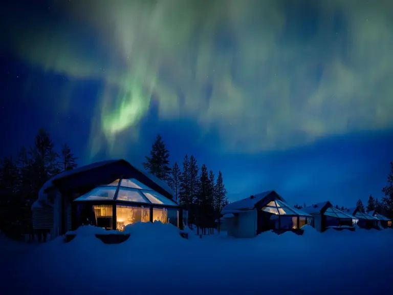 Glasiglu in Lappland Wolters Rundreisen