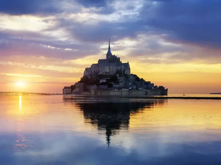 Mont Saint Michel in der Bretagne, Frankreich, Wolters Rundreisen