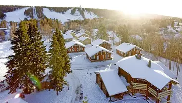 Lapland Hotels Ounasvaara Chalets Finnland Winter Wolters Rundreisen