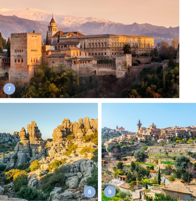 Unsere Lieblingsorte in Spanien - Nationalpark El Torcal, Granada, Valldemossa - Wolters Rundreisen