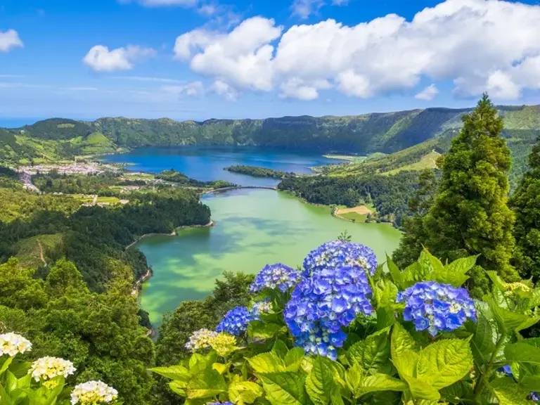 Die Sete Cidades auf den Azoren Portugal Wolters Rundreisen