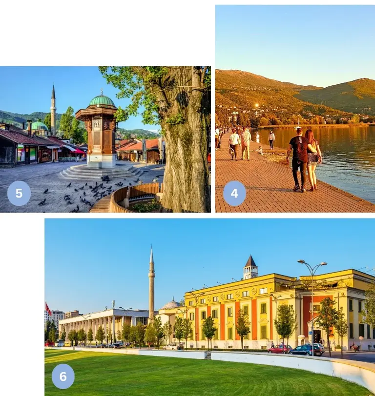 Unsere Lieblingsorte im Balkan - Ohrid, Sarajevo, Tirana - Wolters Rundreisen