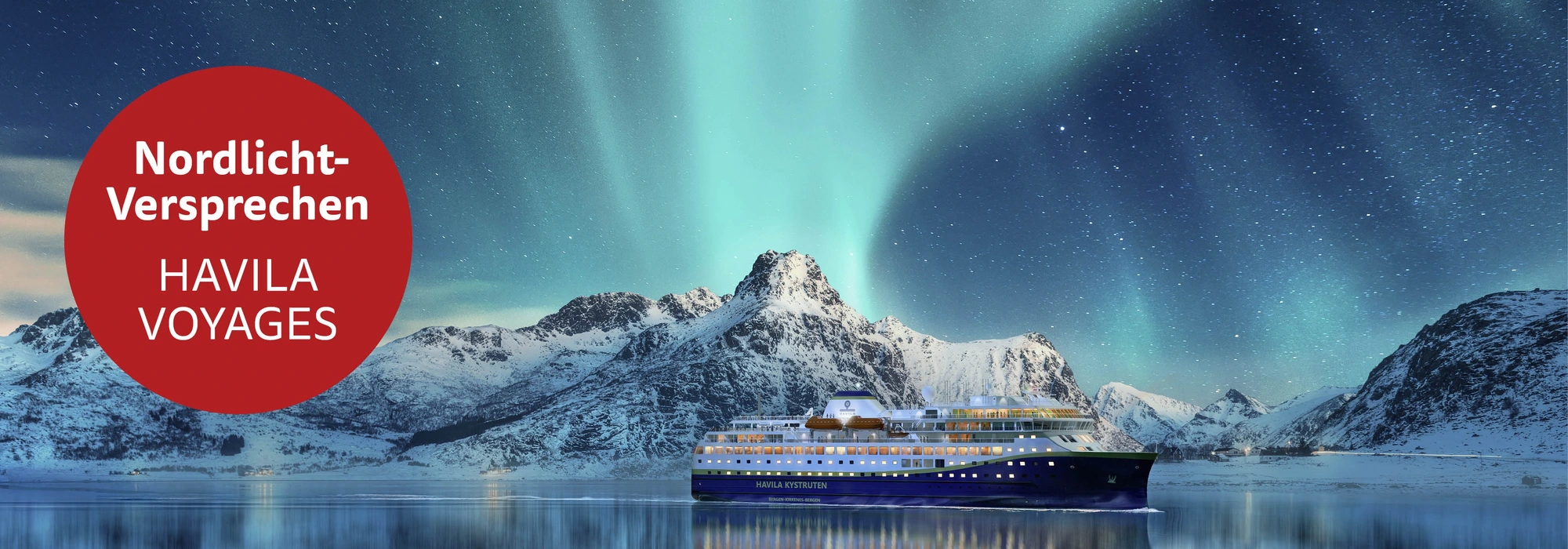 Wolters Reisen Havila Voyages Norwegen Nordlichtversprechen