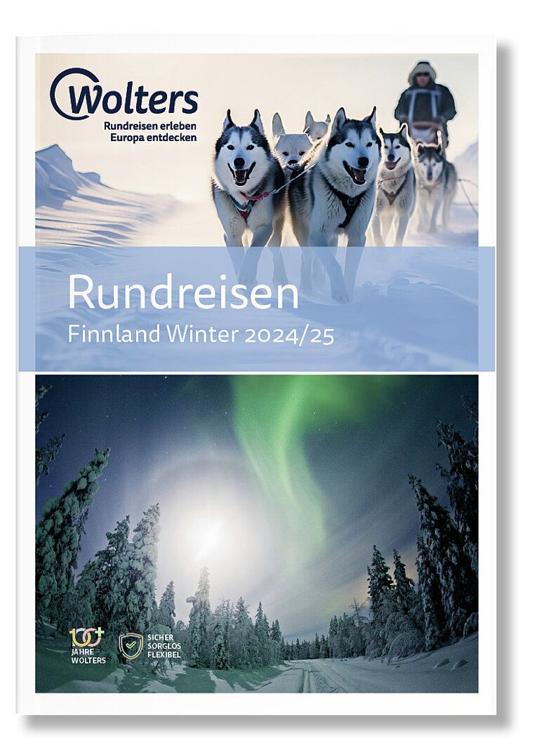 Wolters Rundreisen Finnland Winter Lappland Katalog