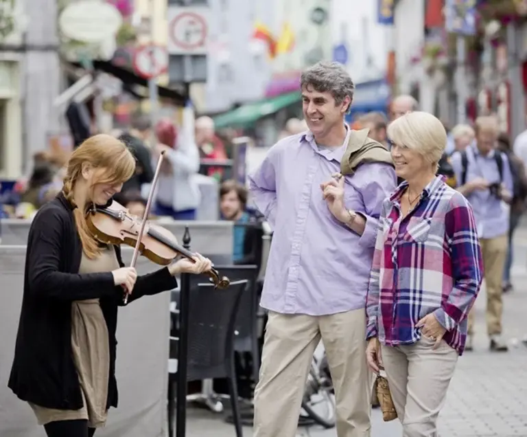 Galway City Straßenmusiker Wolters Rundreisen